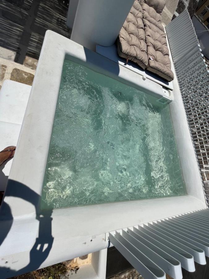 Casa Mediterranea Jacuzzi Riscaldata Con Caminetto Specchiolla Extérieur photo